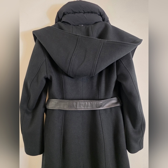 Mackage SHIA-SLB 2-in-1 double-face wool coat with removable bib M - Picture 9 of 12